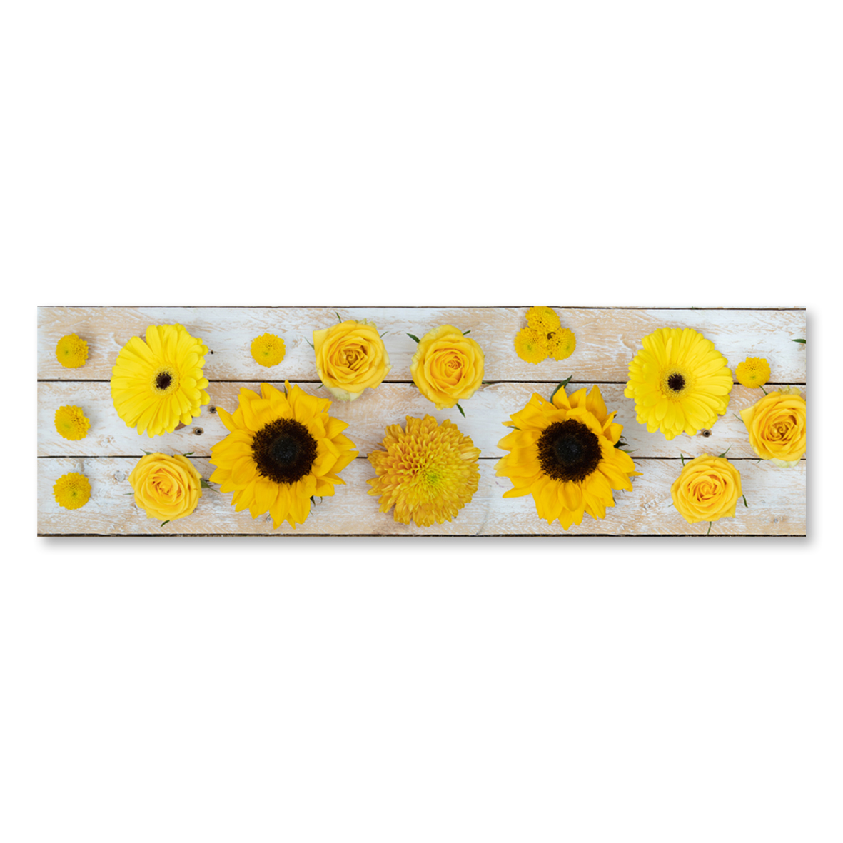 Inspire Table Runner 18 – Yellow Flowers (45x140cm)