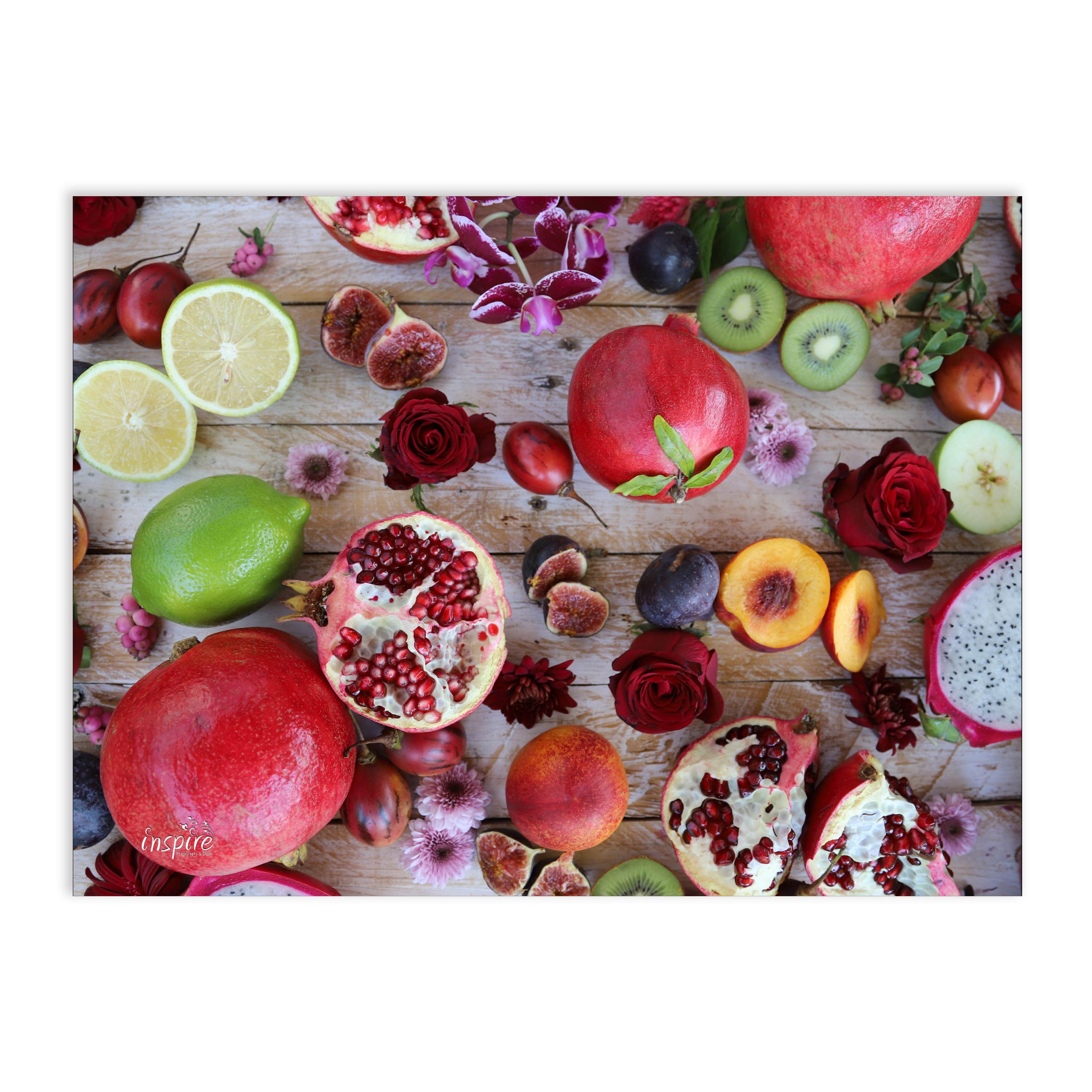 Pomegranate Cutting Board A3: Granaat 2