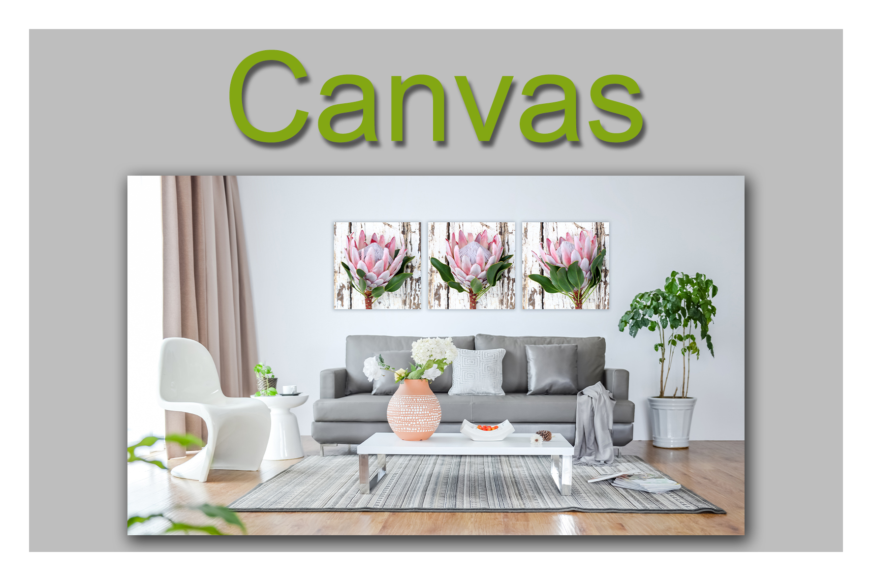 Canvas, proteas, wall art, wall decor, inspire photography and Decor