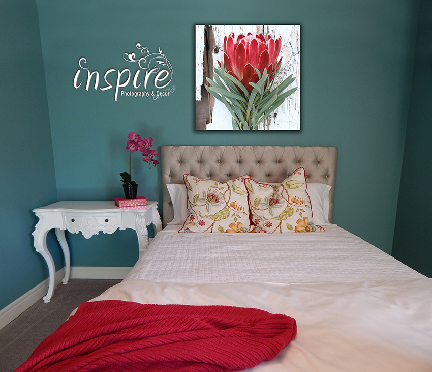 Canvas, proteas, wall art, wall decor, inspire photography and Decor