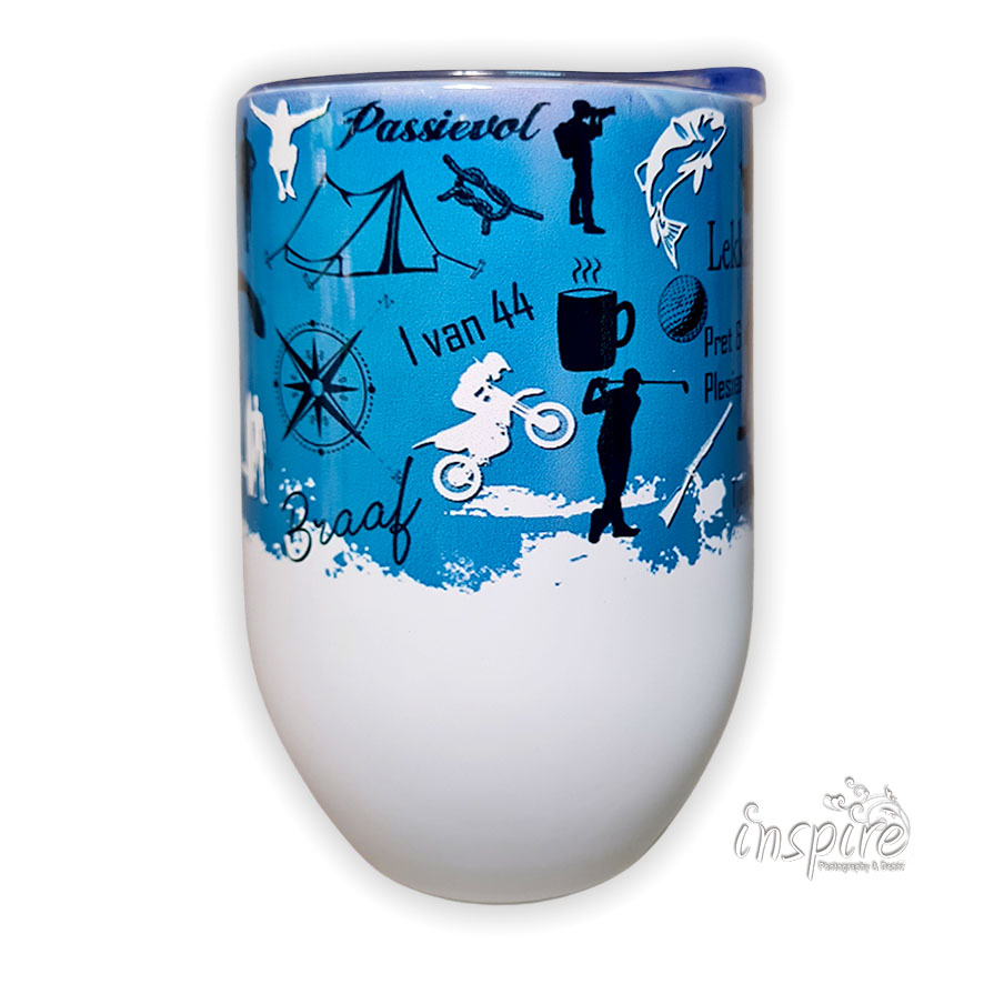 Gin Tumbler (Mens Adventure Blue)