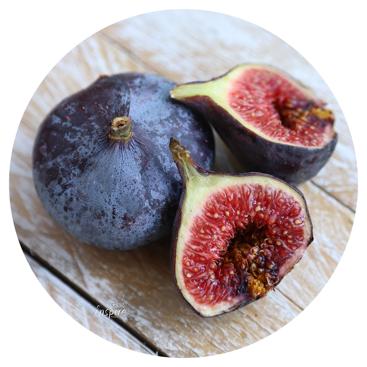 Figs Cutting Board (Round)